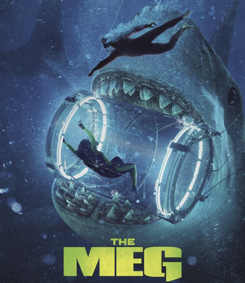 fl4a55934's tweet photo. #夏休みといえばこの映画

「#THEMEG」

THE MEGはメガロドン(サメ)映画の最高傑作ですので、ちゃんとしたメガロドン(サメ)映画を見たい人におすすめなメガロドン(サメ)映画です！ https://t.co/pH9p8PnyER