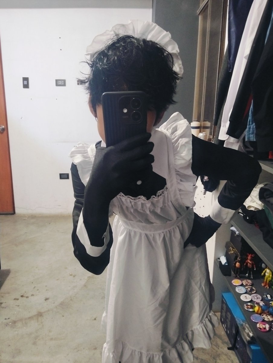 oyarines's tweet photo. yo?? de maid?!!!?! que asco...
no me importa si estoy shadow baneado, quería subir estas fotos pork me sentí lindo U.U
#femboy #maid https://t.co/cIBzHarXwD