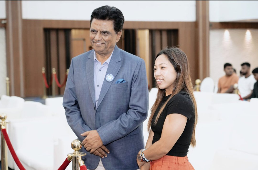 ajmistri's tweet photo. @mirabai_chanu Proud of you All time winner. https://t.co/Cty7OoQkic