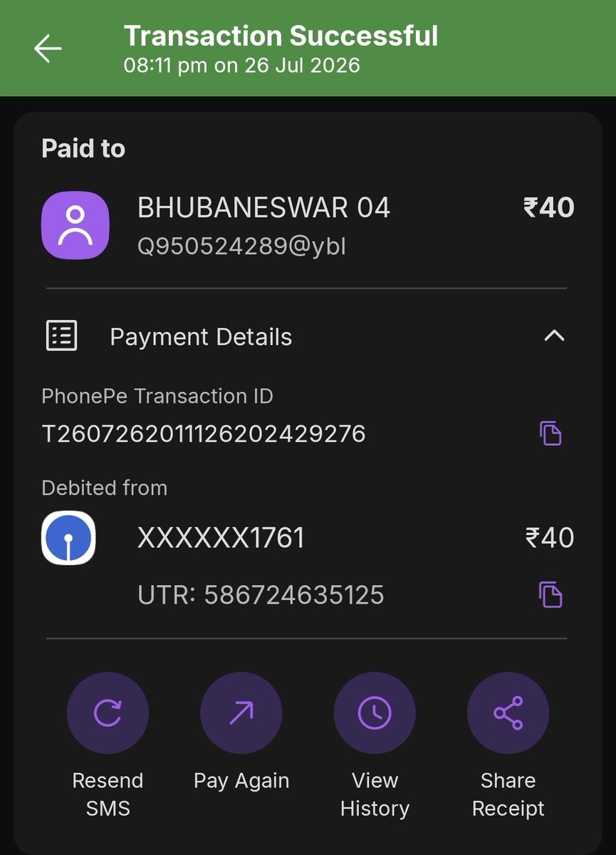 SunilSe44540955's tweet photo. @UberIN_Support I have sharw this earlier. Vehicle no is mentioned in the slip. https://t.co/dGxFNVG4wX
