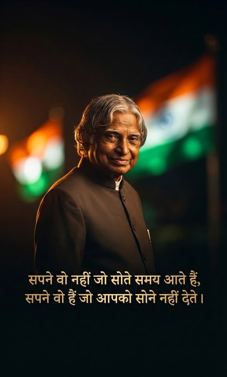kaleshi__55's tweet photo. भारत के महान वैज्ञानिक, पूर्व राष्ट्रपति एवं भारत रत्न से सम्मानित डॉ. ए.पी.जे. अब्दुल कलाम जी की पुण्यतिथि पर उन्हें भावपूर्ण श्रद्धांजलि एवं शत-शत नमन। 🙏
"अब्दुल कलाम"
#APJAbdulKalam #AbdulKalam #MissileManOfIndia https://t.co/UyPzHm37us