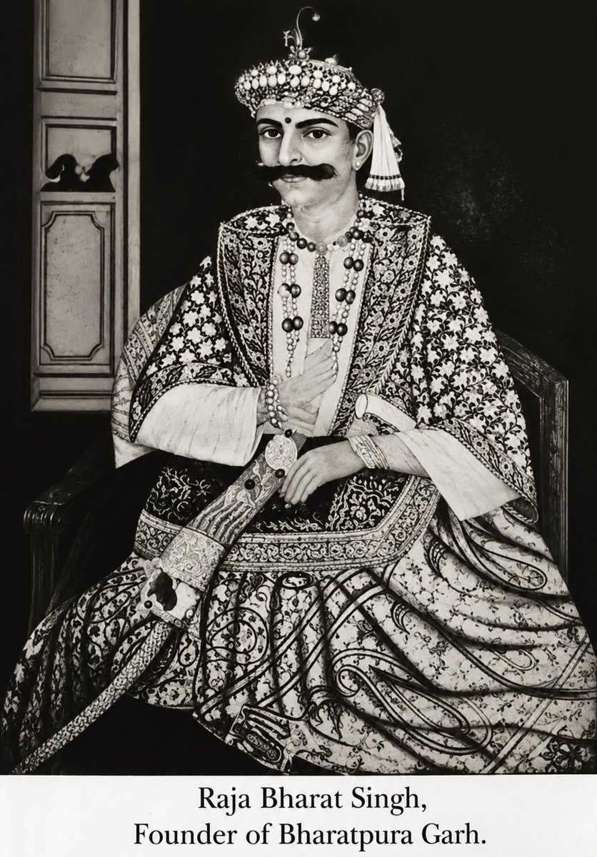Babhan_10's tweet photo. Raja Bharat Singh ( Atharva Bhumihar, Kaundiliya) Founder Of Bharatpura Garh. https://t.co/dqDyYzlDqU
