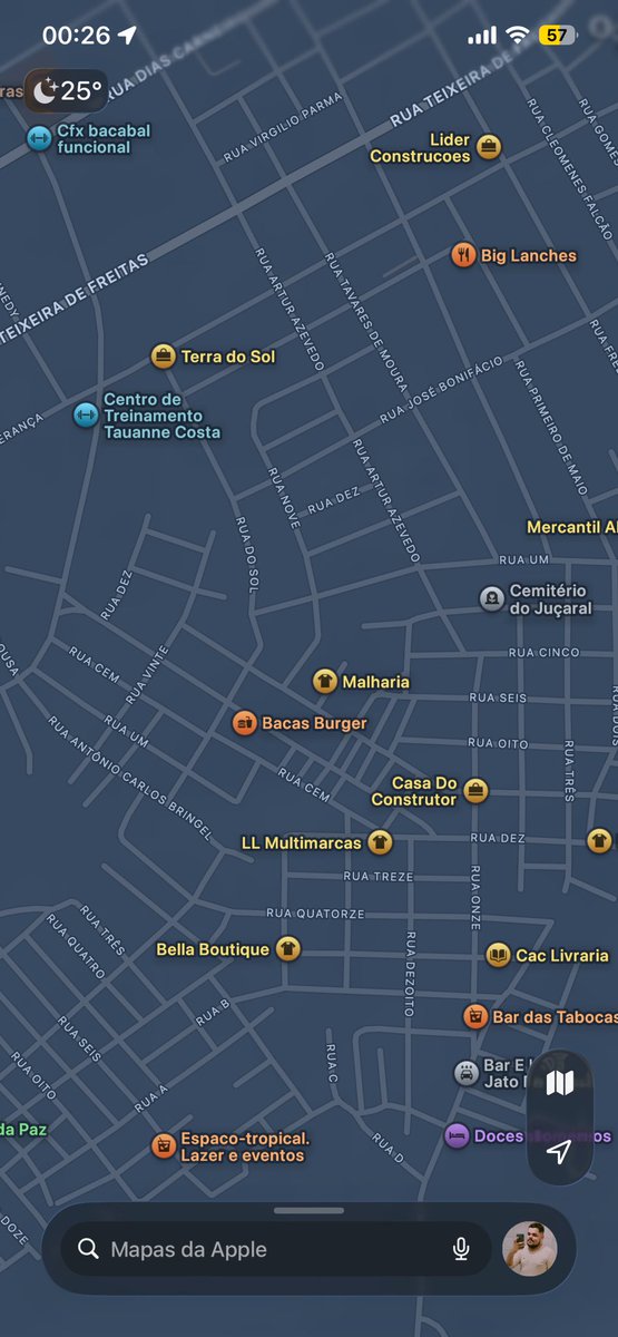 rafa_dennys's tweet photo. @henrique_trovo Capital né? Aqui é feio e ainda não tem street view, nunca será Google maps https://t.co/nr0TDZiBpZ