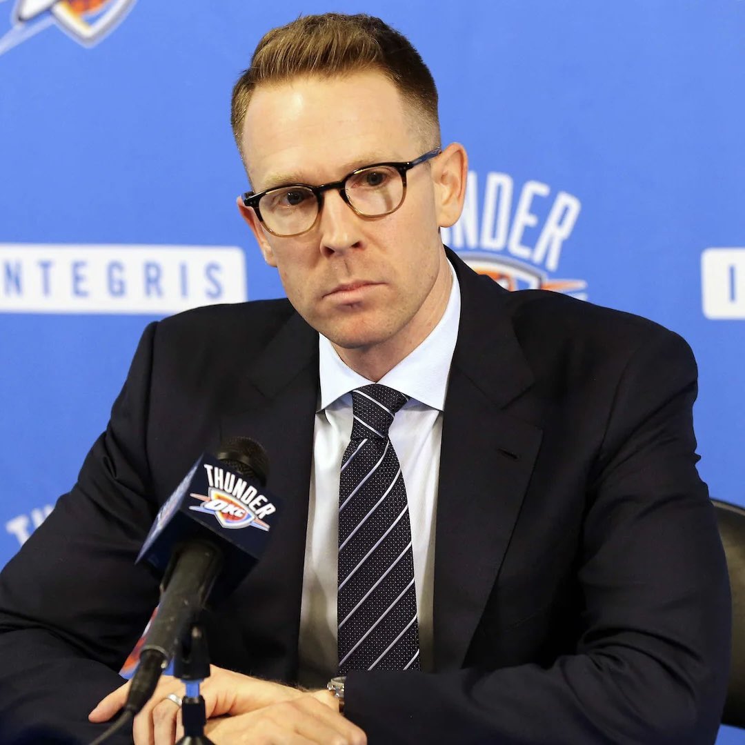 PolymarketHoops's tweet photo. Sam Presti also traded Lu Dort and Aaron Wiggins to Atlanta because the Spurs happen to own the Hawks’ first-round pick next season.

No friends in this industry. 😮‍💨 https://t.co/n6JFqPl2FW