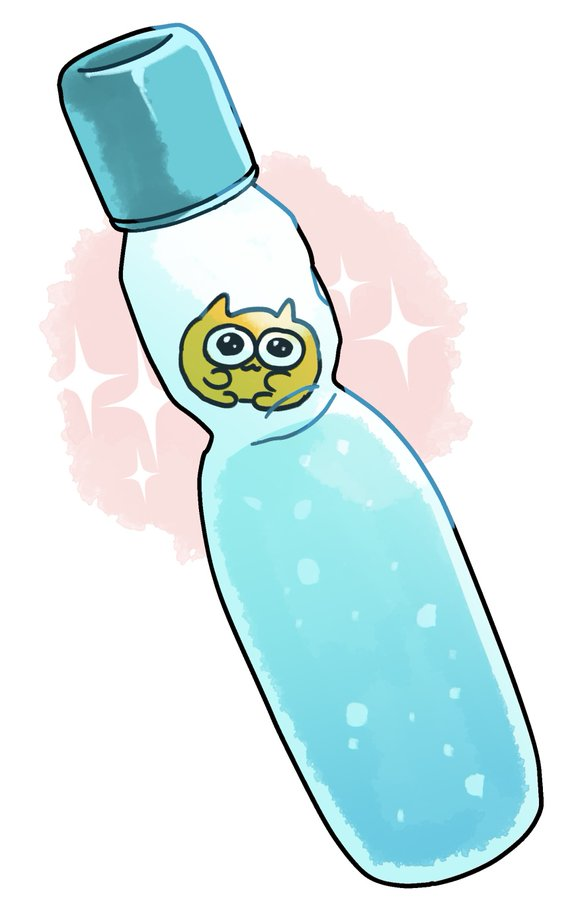 untaneko's tweet photo. (再掲)うんたねこ入りラムネ🥤
キャップ外すとうんたねこを取ることができりゅよ https://t.co/JwKI69pTTA