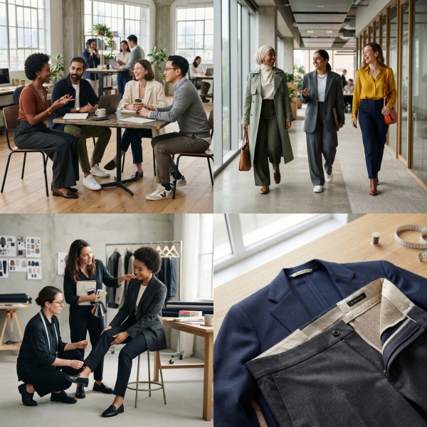fitinline's tweet photo. Learn why modern office outfits are becoming more comfortable, versatile, and personal—and how fashion brands can develop relevant professional workwear. Let's check it out https://t.co/7jFsGdpDvz https://t.co/dIUjo9O4Sc