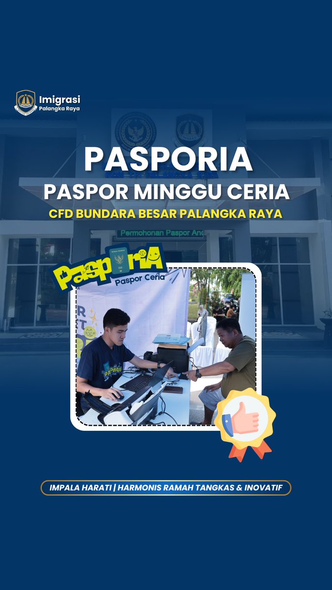 Imigrasi_PLK's tweet photo. @kemenimipas
@ditjen_imigrasi 
@dirjenimigrasi 
@hendarsam.marantoko 
@imigrasikalteng 

#Kemenimipas
#ditjenimigrasi
#imigrasiuntukrakyat 
#stopTPPO https://t.co/ObHUyLDRo0
