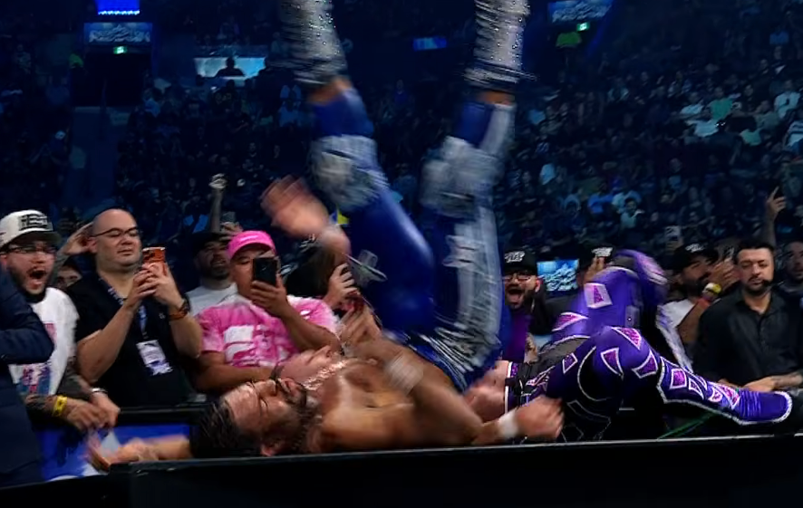 SWFscreenshots's tweet photo. DAMN #AEWRedemption #AEW https://t.co/MuuZecZT4F