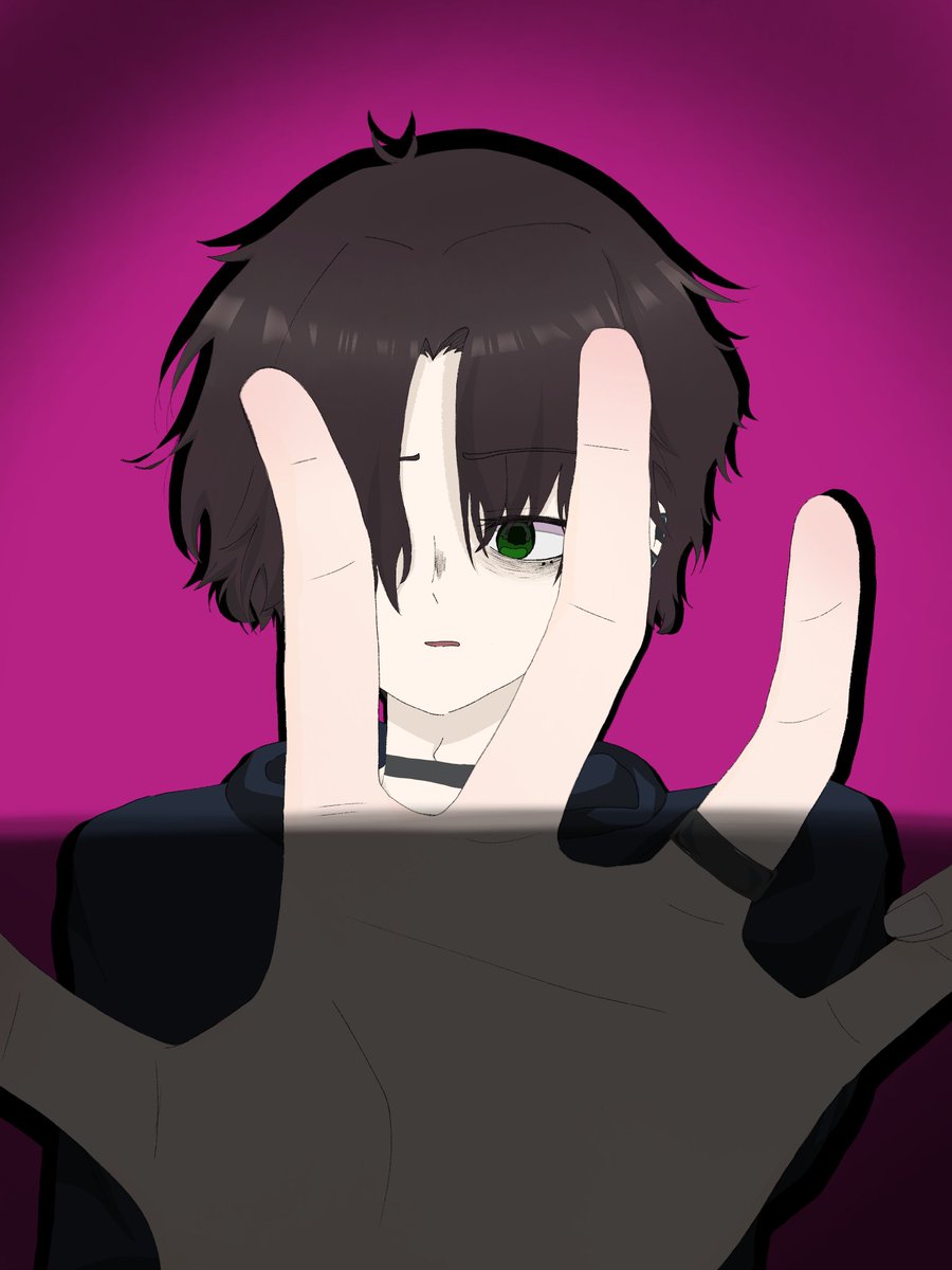 kara_dthework's tweet photo. 友達が作ったフリーゲームなんだけど、『世界で一番、君が嫌い』っていうゲームでホントに短時間で終わるから5分とかで完結(?)したから結構自分的には好きなゲームだった〜！
↓これはファンアートです。

#ファンアート　#世界で一番君が嫌い　#フリーゲーム https://t.co/EBUdLFn6sE