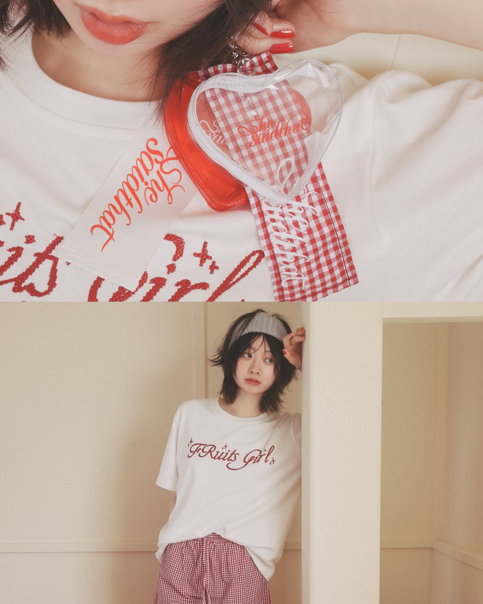 WEGO_press's tweet photo. 『#shesaidthat 』と#WEGO のコラボアイテムが発売中❤
是非チェックしてみてね♪

🛒販売ページはこちら
https://t.co/NbaGp0z789
🔍詳しくはこちら
https://t.co/oHs8PPCOLw https://t.co/CTD3TZnEPh