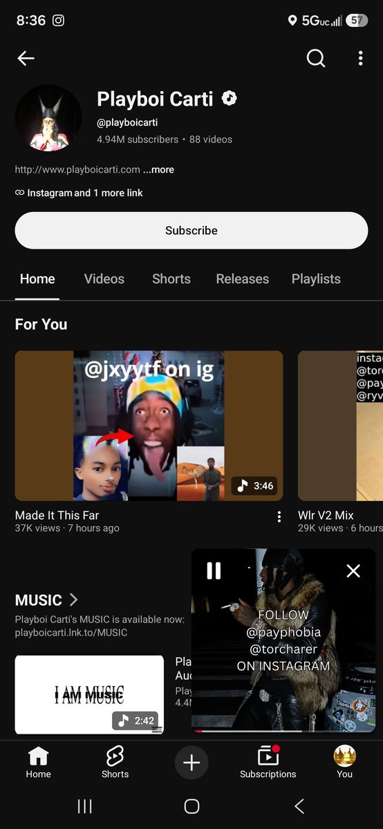 Real1nesOnly's tweet photo. Why is every popular rappers Youtube hacked?

#rap #youtube https://t.co/W3WApHNAVJ