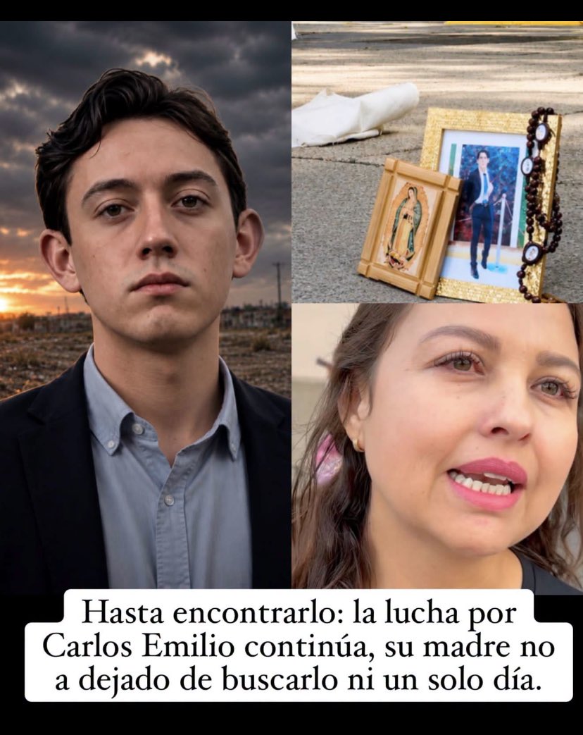 YaskadeF's tweet photo. #DóndeEstásCarlosEmilio
#HastaEncontrarte
🙏🙏🙏

#NosFaltan135000Desaparecidos https://t.co/wj7VEbX3Bf