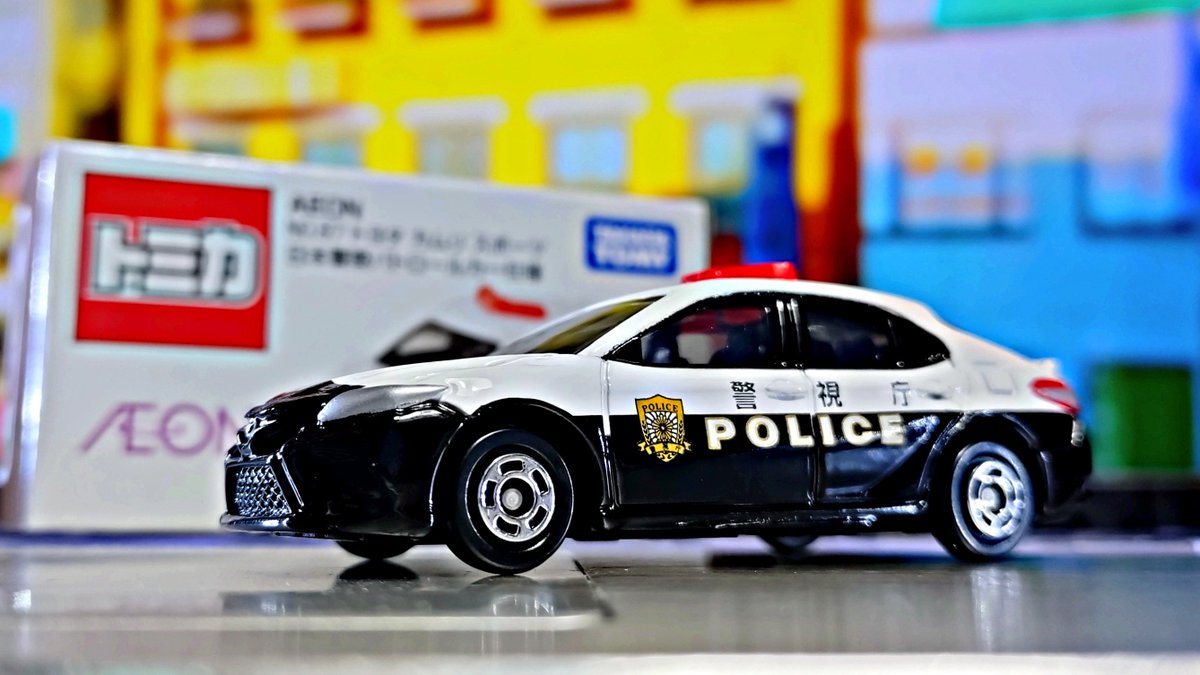イオン限定カムリ スポーツ パトロールカー、1/64です。 #ミニカー