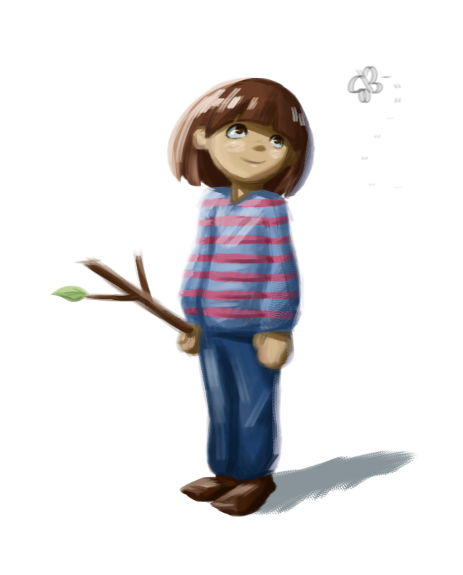 SomeBumassMf's tweet photo. Biblically accurate Frisk https://t.co/jBc9Mipfuy