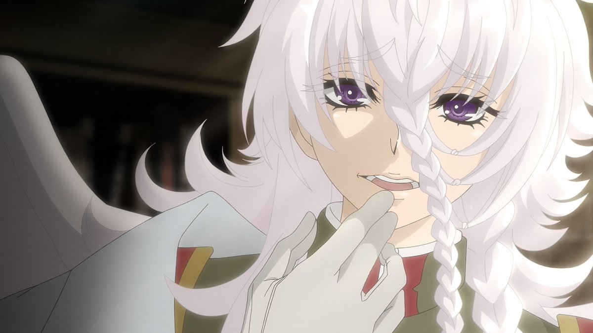 nura_gumi's tweet photo. 第5話
 あらすじ＆先行場面写真を公開
 ┈┈┈┈┈┈┈┈┈┈┈┈┈┈✨
  
第5話「神殺シノ炎」
あらすじ＆場面写真▼
https://t.co/ie2q8PJQr9
　
🔥毎週(土)放送・配信中！
#岩元先輩ノ推薦アニメ https://t.co/ljaSSyQe3Q