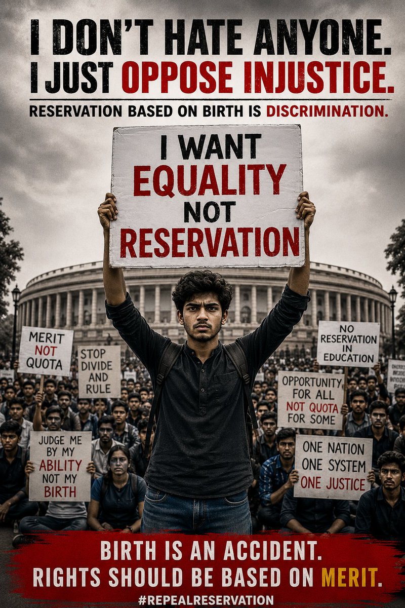 Ghaziabad_daily's tweet photo. #Reservationhtao #andolan #EqualityForAll https://t.co/wL1wS7l77m