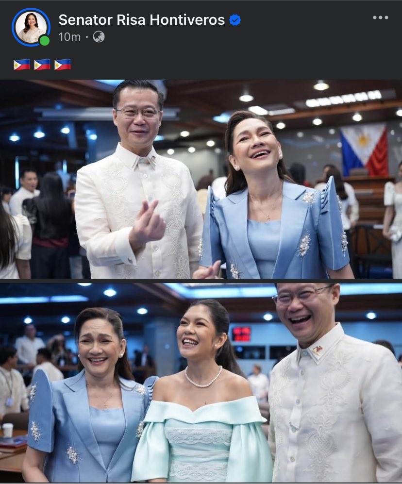 sangwr21's tweet photo. ICYMI this happened within 2 hours:
- senri hardlaunch on FB 
- senwin saying “anak namin ni risa” 
- lexi and sinta interaction
- sinta’s “me na yan” comment
- “God Gave Me You” on senri’s story
- Akbayan sharing winri content https://t.co/7E6AdWlcHK