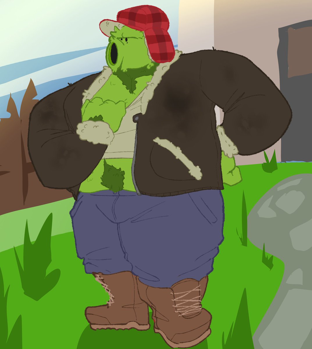 HypoPepe's tweet photo. Primal peashooter but with the SINFUL version https://t.co/OriiyhlPOH