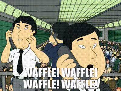 animeAJ_VTuber's tweet photo. @ObsoleteSony "Buy waffles! Lots of waffles with tasty syrup!" https://t.co/KB7w66YvMr