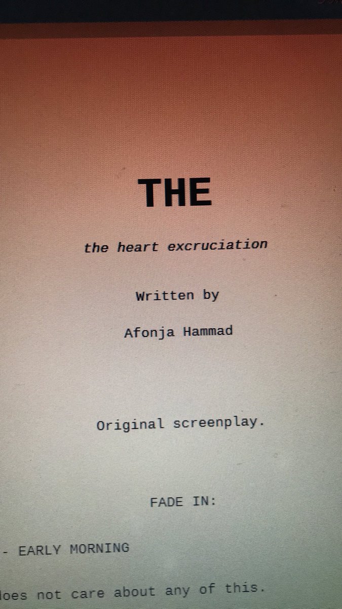 afonja_hammad's tweet photo. @Zlatan_Ibile Script ready made. Nah to roll once bar drop😌 https://t.co/OA4tsZ4NKR