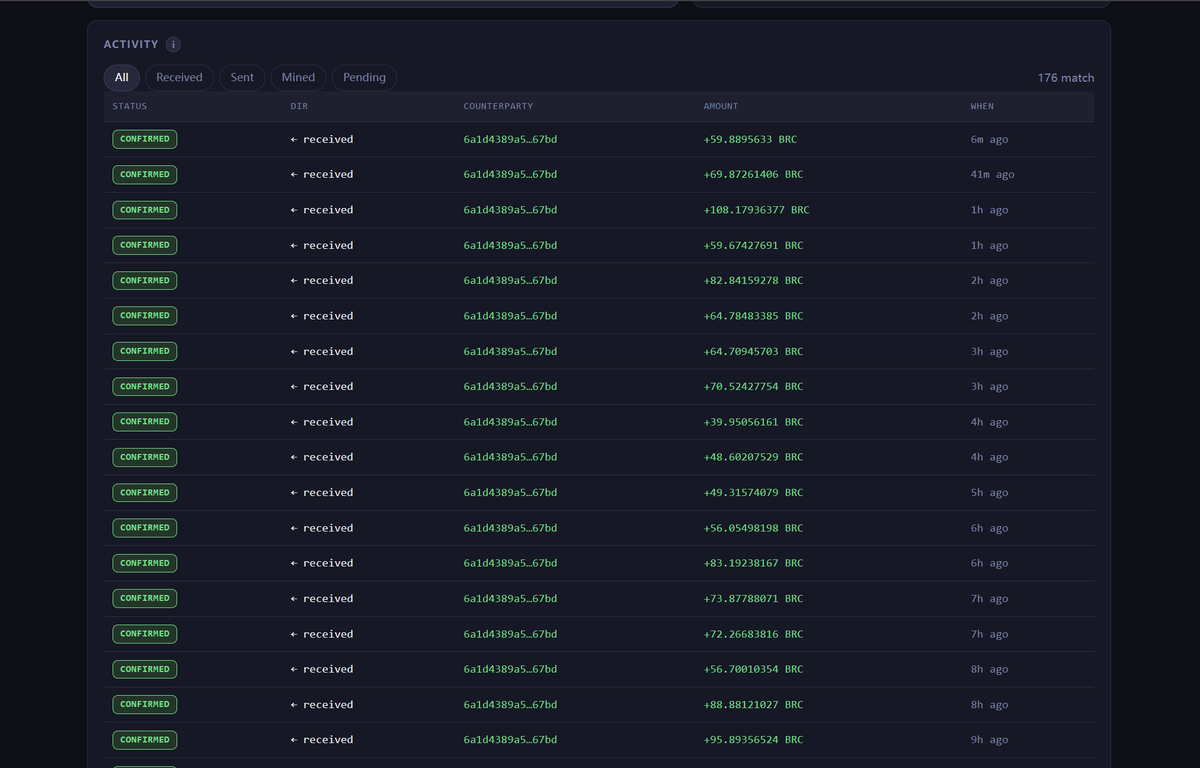 swap_doge's tweet photo. BrowserCoin (BRC) 来了！

一款真正“活在浏览器里”的加密货币——打开标签页就是全节点，钱包、挖矿、转账、区块浏览器全搞定，零安装、零预挖、零ICO，只能靠挖矿获得！

钱包入口：https://t.co/Q2euIlvb1d
打开即自动生成本地钱包（记得备份！）

矿池挖矿教程（推荐，效率更高）
在钱包页面复制你的 64 位十六进制地址

打开矿池仪表盘：https://t.co/kPjCZmKB92
下载对应平台的 NTMminer（Windows/Linux CPU 或 GPU 版）
一条命令启动：
NTMminer-xxx.exe --address 你的地址
（默认自动连美国线路，亚洲可用 --pool stratum+tcp://hk.ntmminer.com:5521）

收益实时可查：在矿池页面输入地址即可。
浏览器也能直接挖，但想跑得久、算力稳，还是用 NTMminer 更香！

一起来体验最纯粹的浏览器原生加密实验吧～
#BrowserCoin #BRC #挖矿 #Crypto