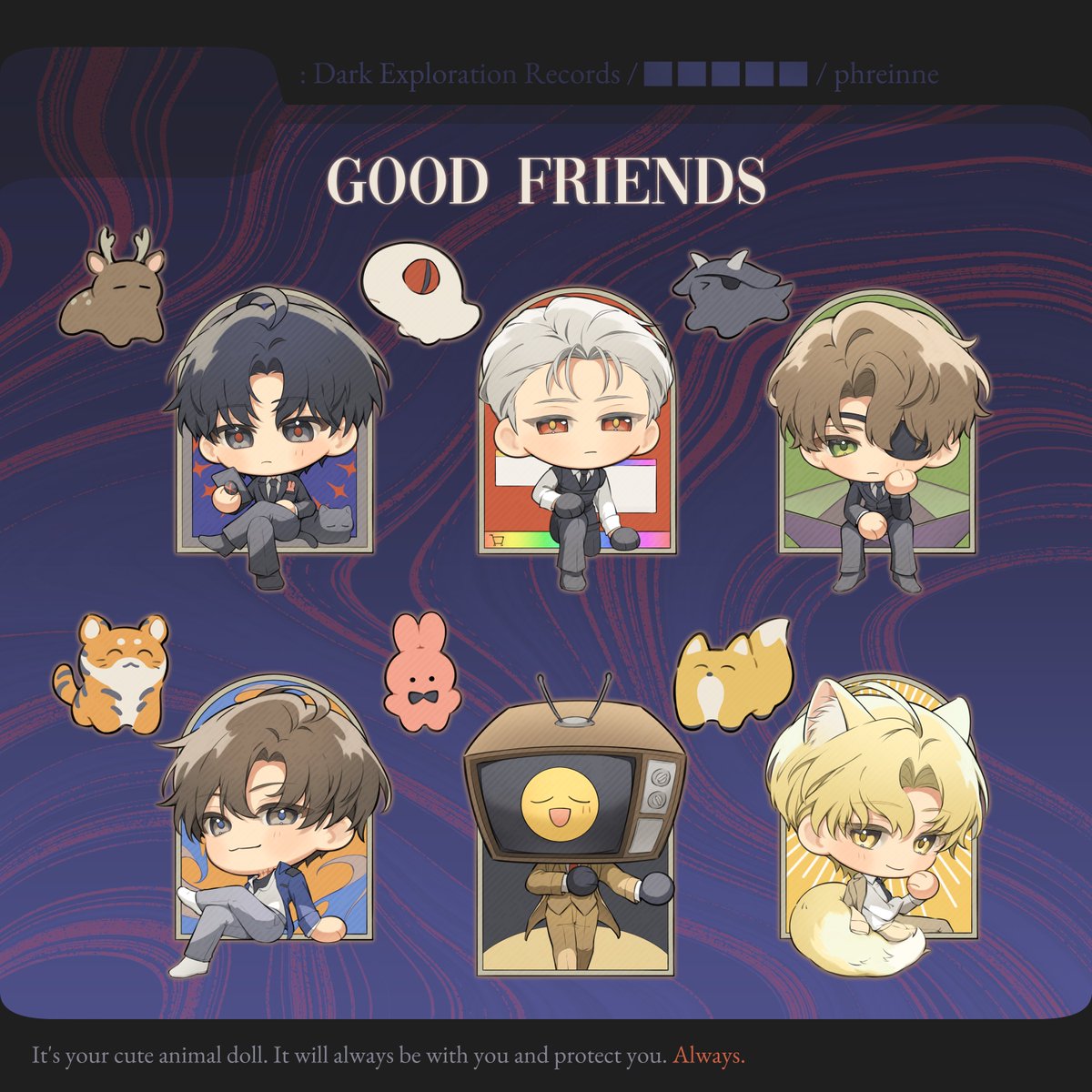 phreinne's tweet photo. which friend will you summon? 🕯️🪙
#gsgw #괴담출근 https://t.co/IXGVfzt7IZ