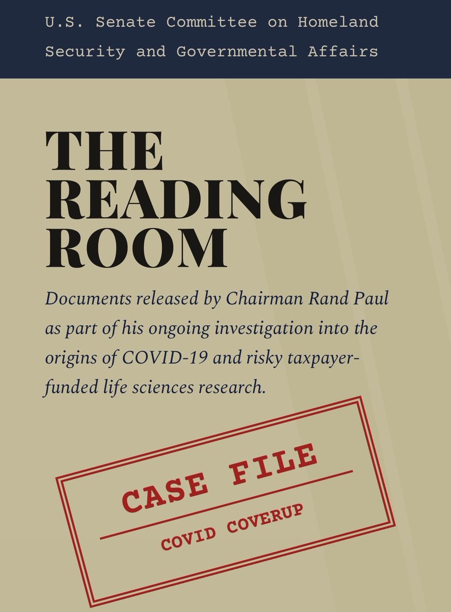 decentral's tweet photo. 參議員Rand Paul公佈2019/12/30至2022/12/17期間福奇日記全文！共1141頁！

全文鏈接見評論區👇🏻 https://t.co/17UzHBoBS6