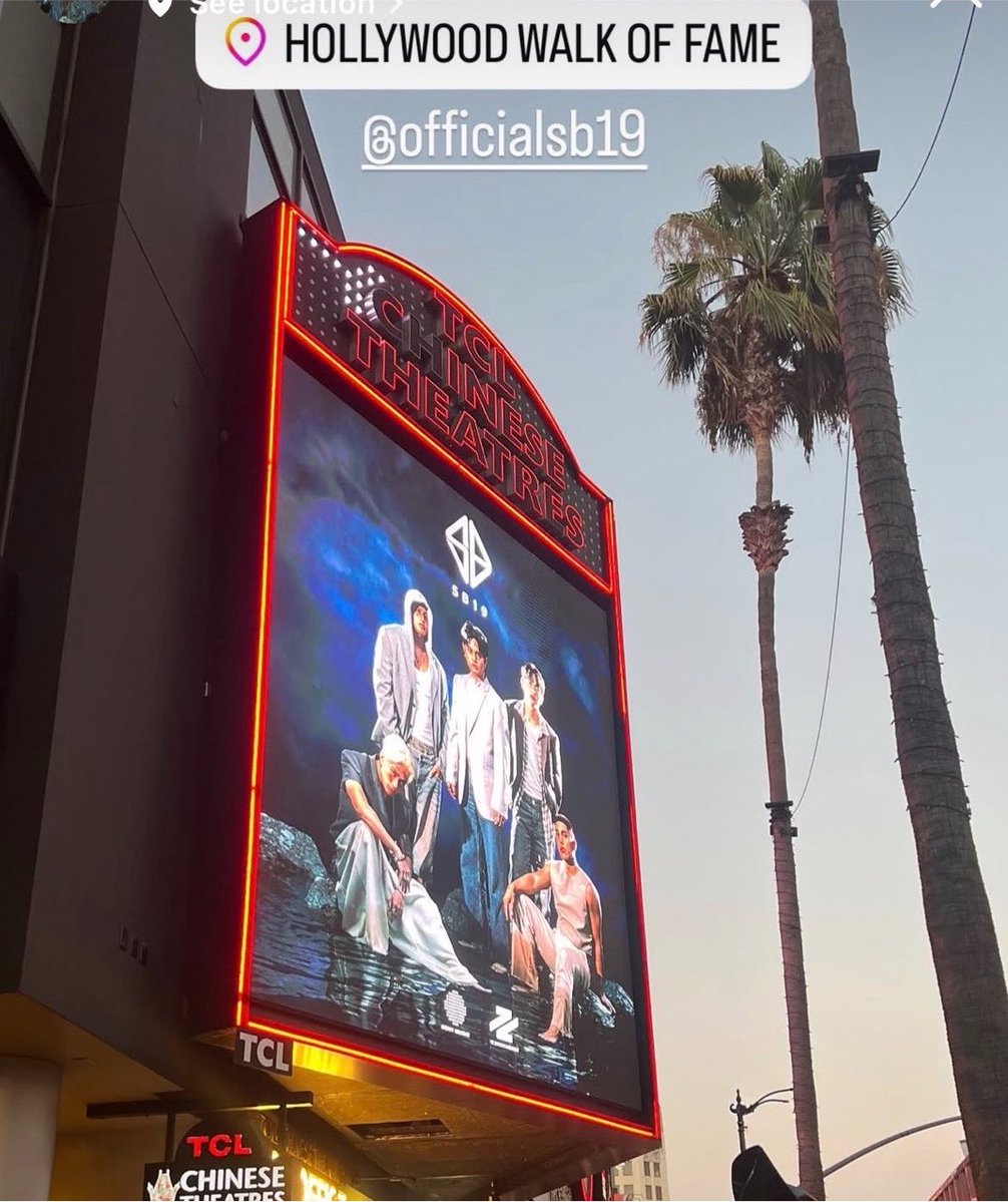 kithkentell's tweet photo. from edsa guadalupe to the holywood walk of fame. :) 

#SB19 @SB19Official https://t.co/NUROIWP2S8