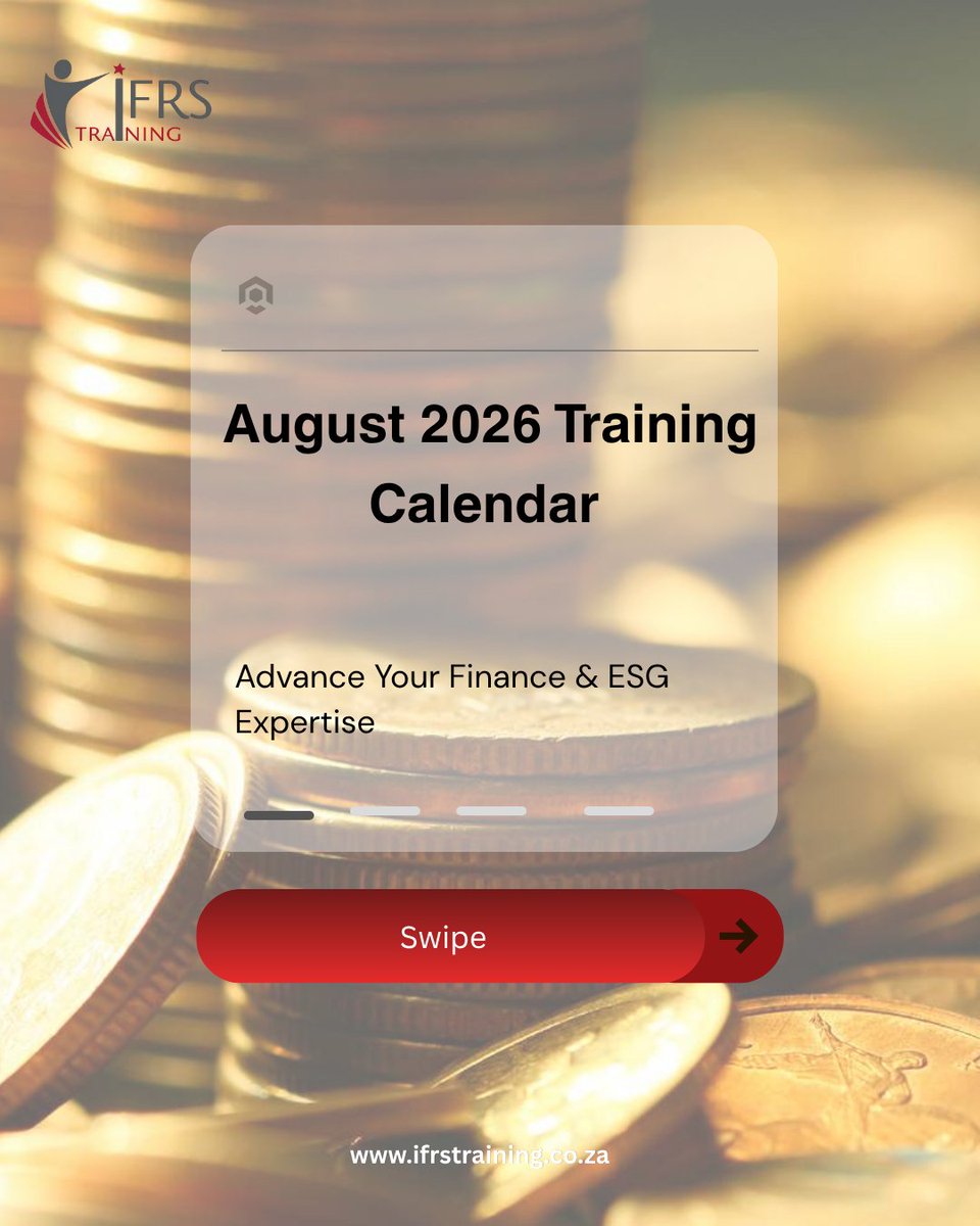 TrainingIfrs's tweet photo. 📆 Your August Training Calendar is here!
Advance your finance and reporting skills with our expert-led programmes.

🌍 Register today:https://t.co/egtxCBRXdh  

#IFRS #IPSAS #ESG #IFRSS1  #FinanceTraining #Accounting #FinancialReporting #ProfessionalDevelopment #IFRSTraining https://t.co/Nsfak3Ttvs