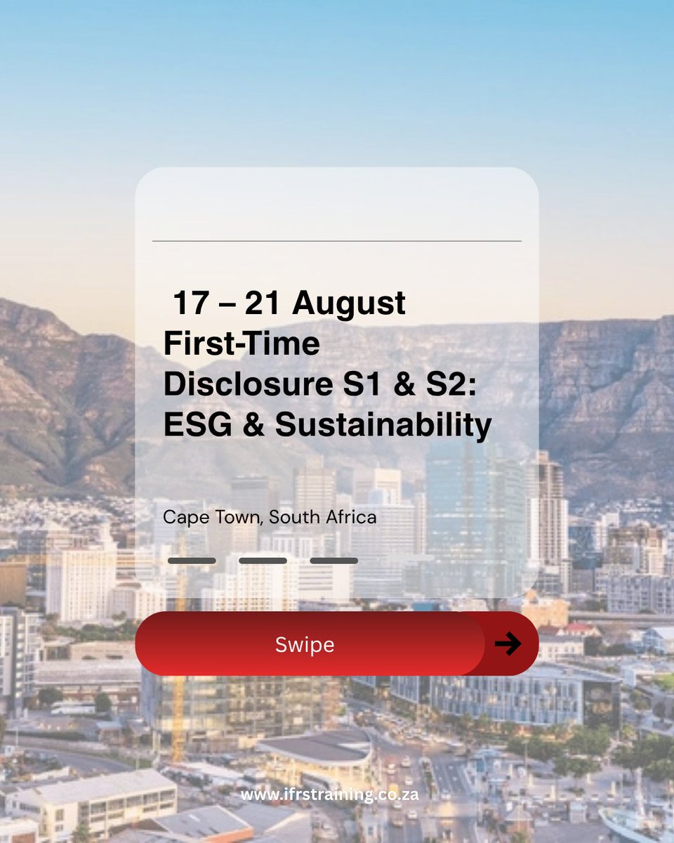 TrainingIfrs's tweet photo. 📆 Your August Training Calendar is here!
Advance your finance and reporting skills with our expert-led programmes.

🌍 Register today:https://t.co/egtxCBRXdh  

#IFRS #IPSAS #ESG #IFRSS1  #FinanceTraining #Accounting #FinancialReporting #ProfessionalDevelopment #IFRSTraining https://t.co/Nsfak3Ttvs