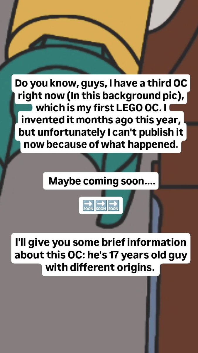 iamsisou's tweet photo. I invented a new third OC, which is a my first #LEGO OC, for this year..

I didn't publish yet, but coming soon.... 🔜🔜 https://t.co/gV6UKZ3T75