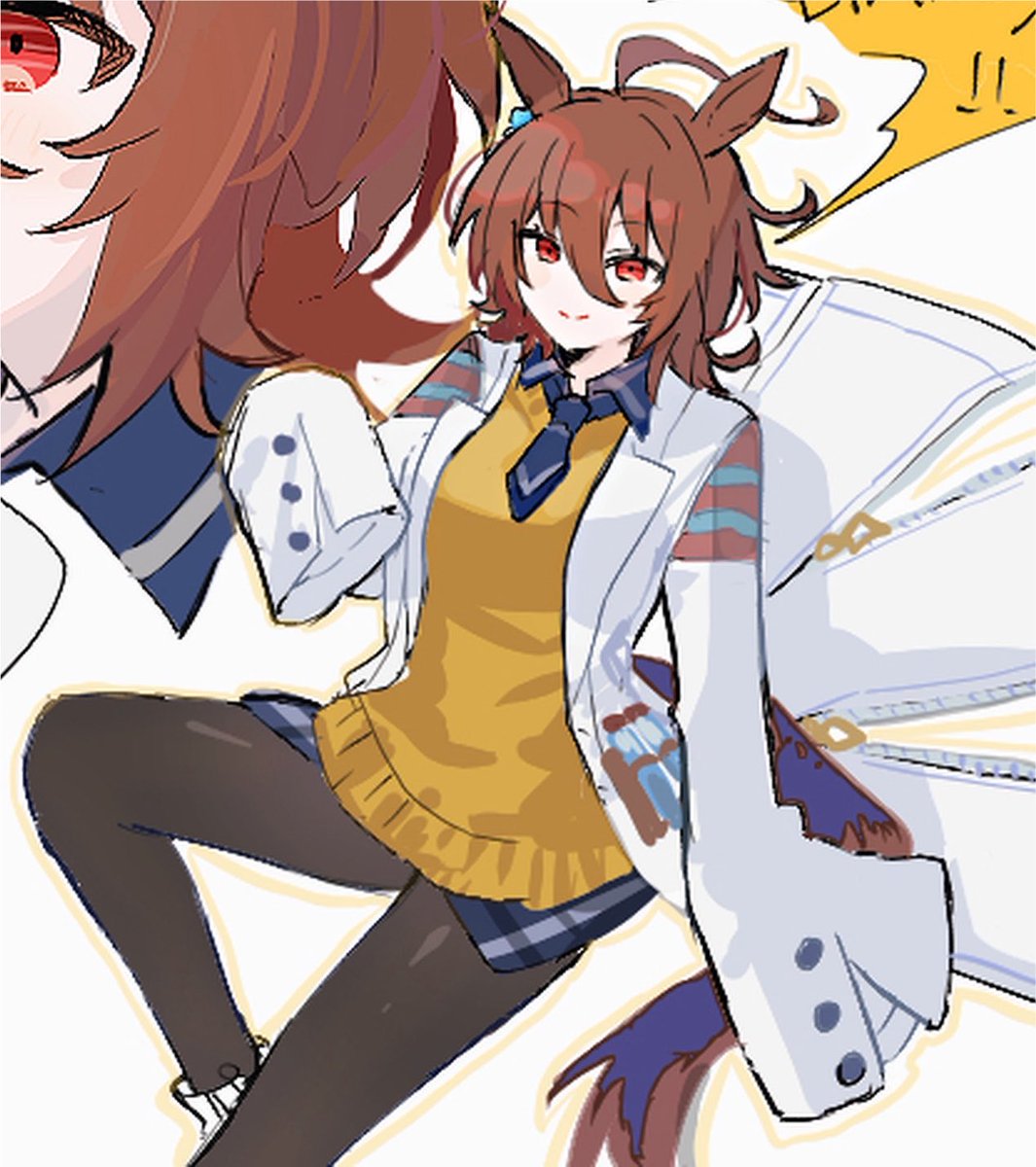hiros_trpgetc's tweet photo. これは久しぶりに版権描いたタキオン https://t.co/cjM74VMYmW