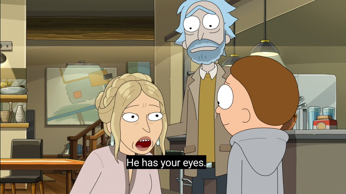 nemurin137's tweet photo. It's confirmed that Morty has the same eyes as Rick https://t.co/HoaZ4GO9VC