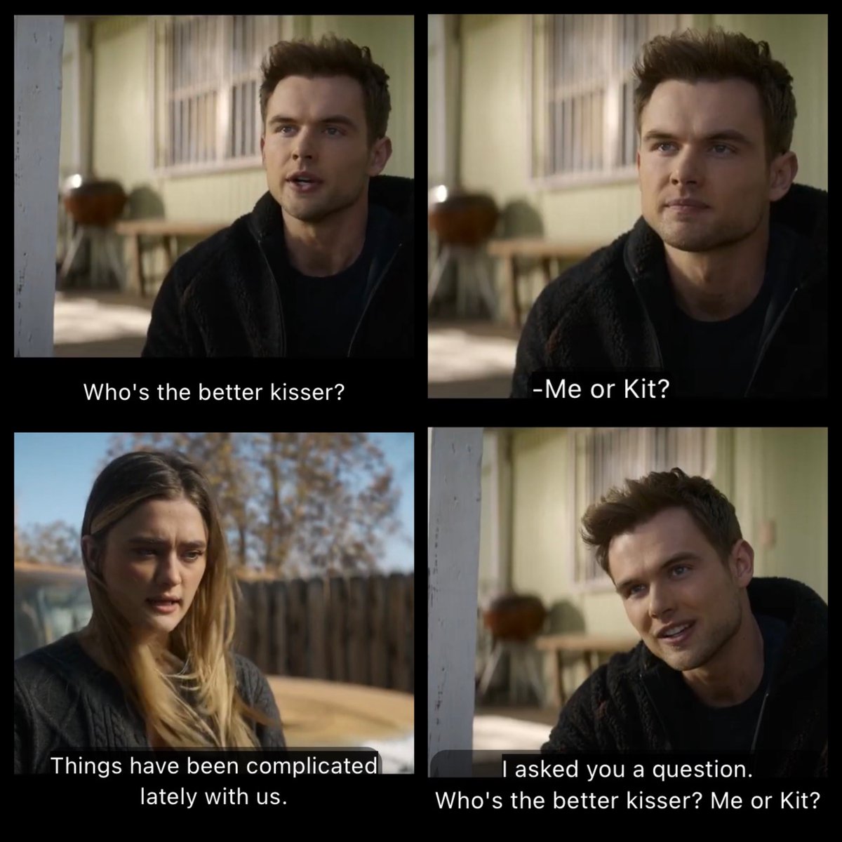 hopeIessromntic's tweet photo. welcome back s2 conrad fisher https://t.co/54CxOlsWNH