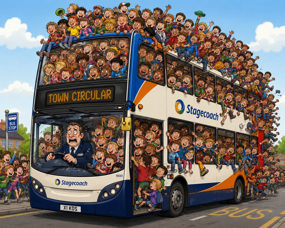 onthiroadagain's tweet photo. Every bus up and down the country this August. #bus #publictransport #freetravel https://t.co/HP8azqzHfx