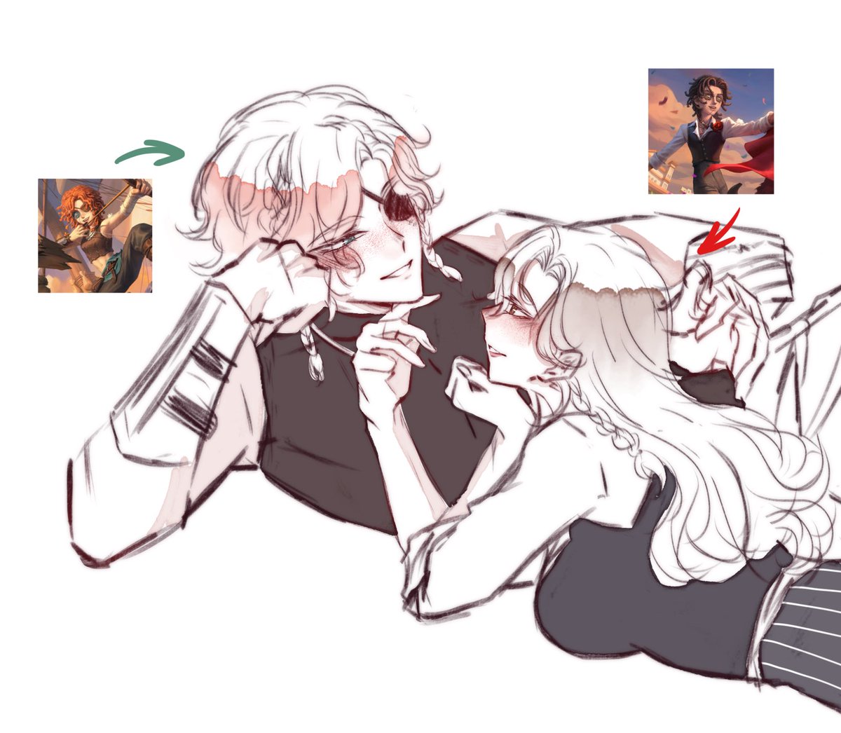 alqximeo8l7's tweet photo. 🌹🏹 but 🔄
#hernabryn #HerBryn #斗弓 https://t.co/Wa9V76VG2I