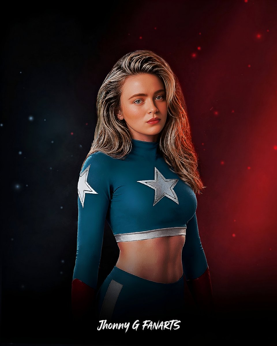 Real_JhonnyGeek's tweet photo. Sadie Sink as DC's Stargirl.
Final Version. Manually edited and retouched in #PicsArt
#DCStargirl #SadieSink #Fancast #fanedit #DCComics https://t.co/aCFX21TCLS