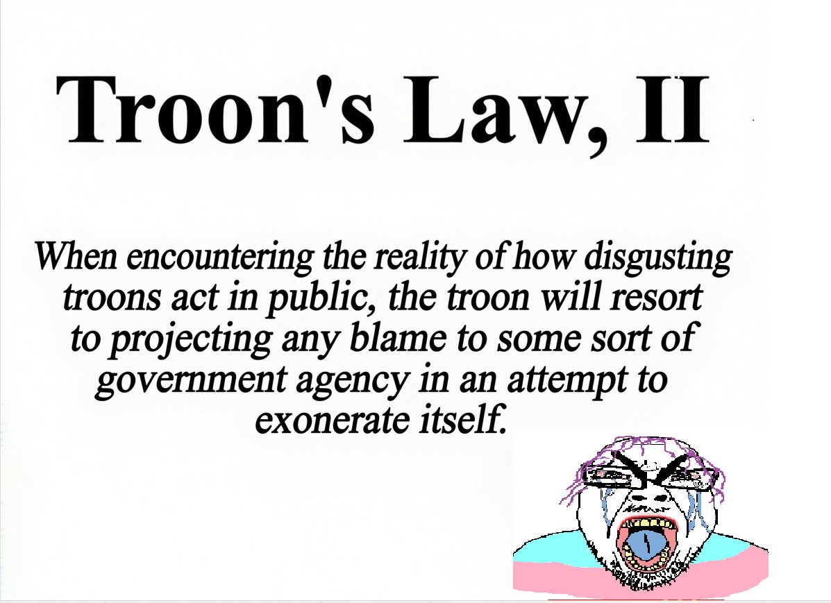 GD44vh's tweet photo. Every Troon's Law. A Thread https://t.co/vLKbYLMPaT