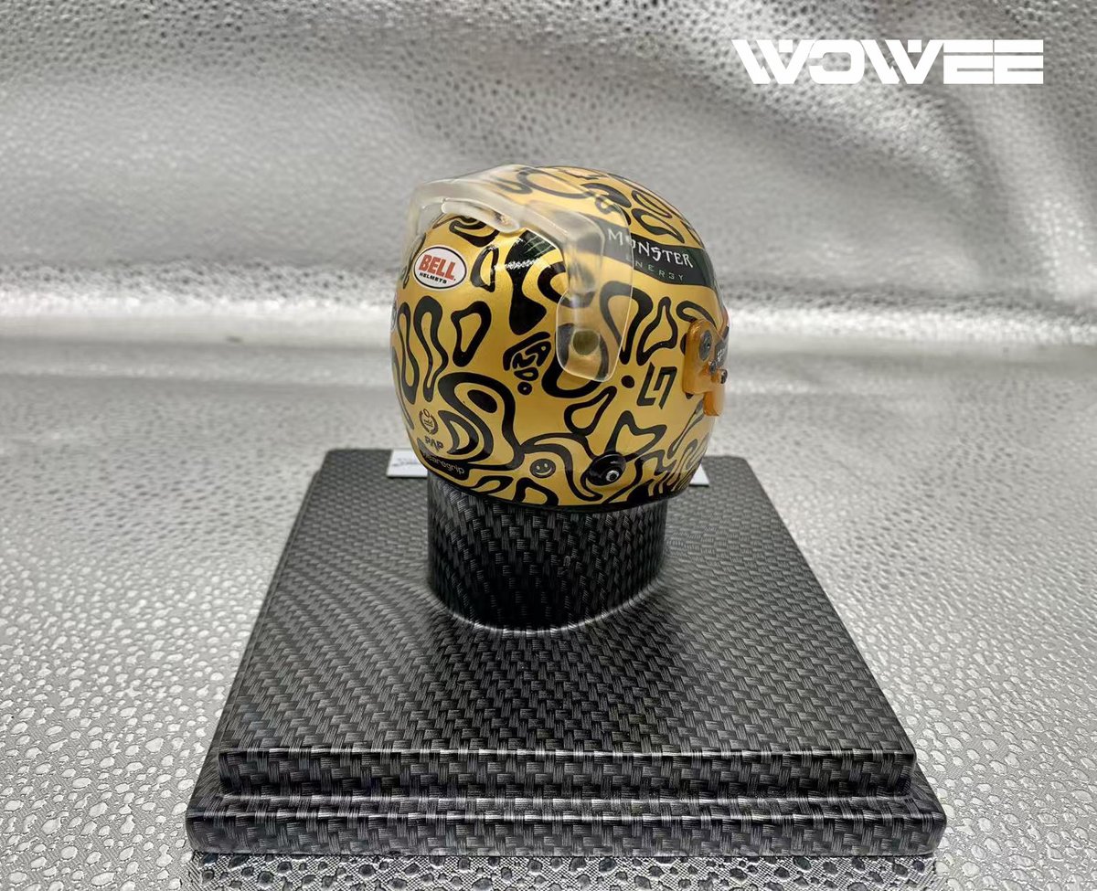 WOWEE515's tweet photo. These are the final masters for our 1/4 Scale, George Russell  and Lando Norris Resin Helmets. Pre Orders will start on the 1st of August. 
#FormulaOne #Landonorris #georgerussell #replicahelmets #collectibles https://t.co/v2wOo440pi