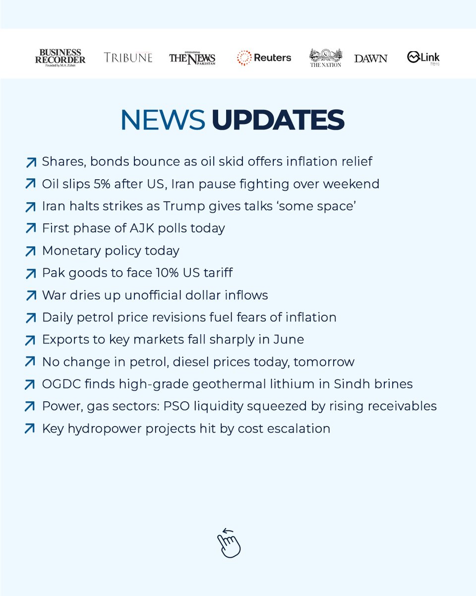 IMStradeonline's tweet photo. Morning Pulse Updates for July 27 2026
Start your day with the latest market insights, key financial developments and the trends driving today's trading session.
#IntermarketSecurities #MorningPulse #MarketUpdates #FinancialDevelopments https://t.co/xcxbSEhxxr