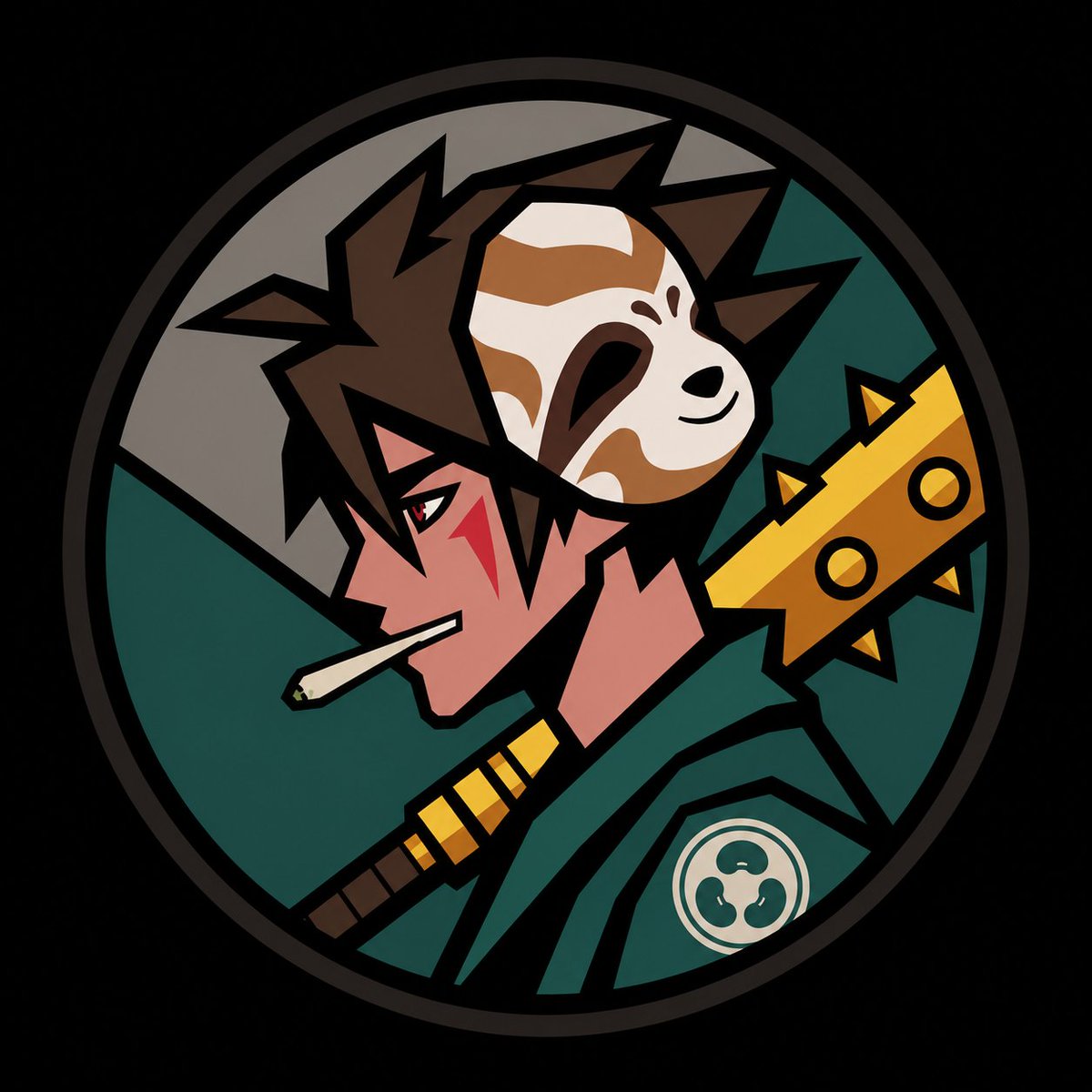 CryptoRonin2's tweet photo. What if every Azuki had its own official Collector Profile (CP) Emblem? ⚡

🚨 NEW PROMPT DROP 🚨

2-Part Thread ✅

This prompt doesn't create another portrait.

It extracts the visual DNA of your Azuki and transforms it into a bold, collectible geometric emblem.

🔺 Symbolic abstraction 
⚫ Premium vector construction 
🎨 NFT color palette preserved 
🛡️ Official collectible emblem aesthetic

Inspired by the idea of @Amidastyle

Part 1/2

Prompt:

Use the uploaded NFT or PFP as the ONLY identity reference.

Transform the uploaded NFT into a premium collectible emblem using the exact visual language, construction principles, and graphic design philosophy of the reference emblem collection.

The result must look like it belongs to the same official emblem series.

HIGHEST PRIORITY — SYMBOLIC ABSTRACTION
Do NOT create a portrait inside a circle.
Do NOT crop the face.
Do NOT place the NFT inside a badge.
Instead, distill the NFT into a single iconic symbol by extracting its strongest visual DNA and converting it into a clean geometric emblem.
The finished design should be instantly recognizable as the original NFT while functioning as a standalone collectible icon.

IDENTITY PRESERVATION
Preserve only the NFT's defining characteristics:
silhouette hairstyle hood beanie helmet ears horns glasses mask scarf crown headphones facial markings signature accessories iconic proportions distinctive geometric shapes .Never invent new features.
Never redesign the character.
Never replace recognizable elements.
Every shape must originate from the uploaded NFT.

DESIGN LANGUAGE
Recreate the exact visual philosophy of the reference collection.

Create:
flat geometric icon art minimalist emblem design symbolic abstraction monochrome pictogram simplicity with selective color simplified bold shapes strong negative space flat vector aesthetic solid graphic forms clean sharp edges reduced details balanced radial composition symmetrical composition whenever appropriate logo-style construction modern flat branding aesthetic premium collectible badge design SVG-quality precision

The final result should feel like an official collectible emblem rather than character artwork.

GEOMETRIC CONSTRUCTION
Reduce every feature into:
wedges circles arcs triangles rounded rectangles ribbons geometric planes simple curves angular cuts

Every element should be simplified to its most recognizable geometric form.

No unnecessary detail.
No decorative shapes.
Maximum readability.

BLACK STRUCTURAL FRAMEWORK
This is the defining characteristic.
Separate every color region using thick matte-black structural dividers.
The black shapes are part of the logo—not outlines.

They should resemble: enamel pin construction stained glass segmentation premium vector branding collectible game emblems Avoid thin lines.Use bold structural separation throughout.

COLOR SYSTEM
Extract 3–6 colors directly from the uploaded NFT.

Render them as:
flat solid fills clean faceted color blocks subtle layered color bands only if present in the reference style.Maintain high contrast and perfect color balance. No color noise. No unnecessary variation.

COMPOSITION
Perfectly centered.Circular emblem.Balanced visual weight.Strong silhouette.Large readable shapes.High impact at very small sizes.
Designed to work as: collectible emblem game faction icon NFT badge profile icon premium logo enamel pinsticker

STYLE
Official collectible emblem. Luxury vector branding.Japanese minimal graphic design.Modern esports identity.Flat geometric icon.Minimal symbol system.Bold negative space. Timeless logo design.

👇 Part 2
