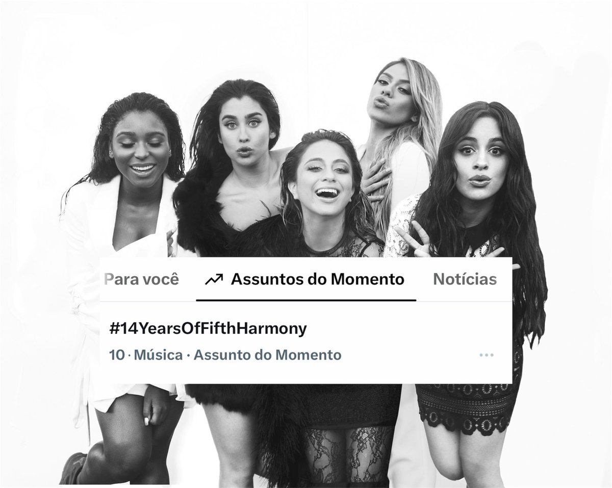 5HBrasil's tweet photo. Continuem subindo a tag!!!
#14YearsOfFifthHarmony https://t.co/ldu4z4gzng