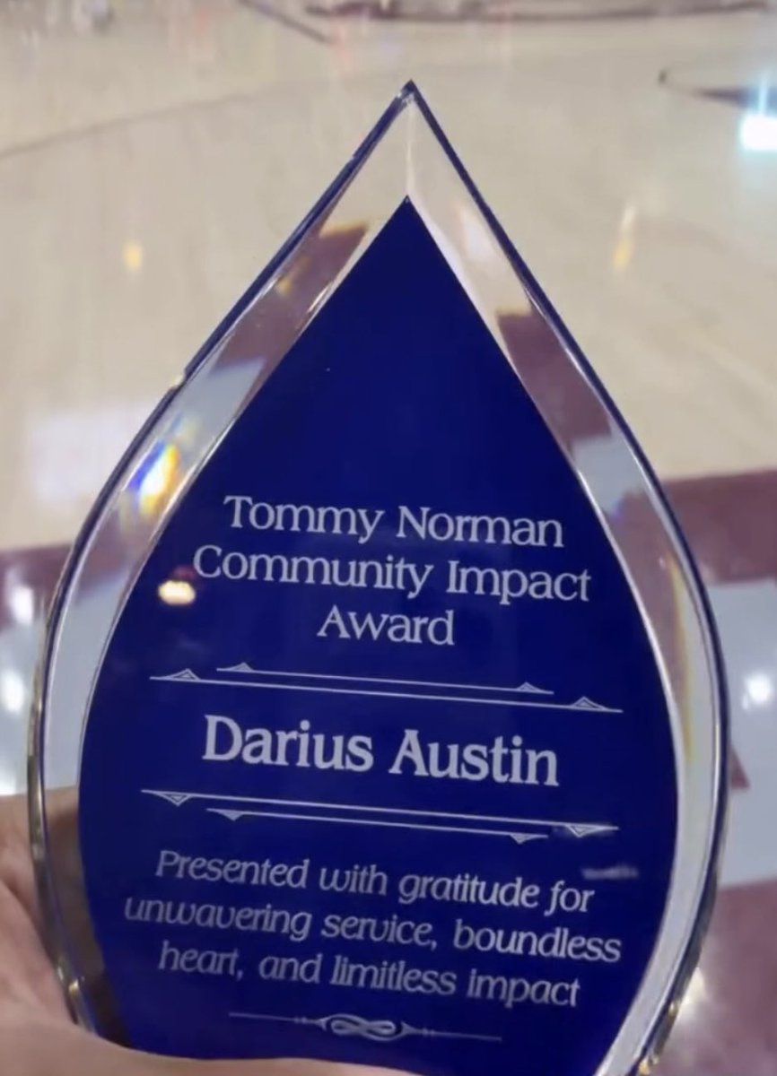OfficerNorman's tweet photo. Full circle! When Darius Austin was in elementary school I went to have lunch with him! This was a big moment for both of us! It was apparent back then Darius was destined for greatness! 

Now at 27-years-old, Darius is changing the game when it comes to public service! Today he received the inaugural “Tommy Norman Community Impact Award” an honor in itself! 

Darius Austin, also known as The RocketMan , is a community leader, motivational speaker, and Founder & Executive Director of Raise Your Limits (R.Y.L) Outreach Group. He’s also a board member for Keep Little Rock Beautiful, More Than Enough, and Lillie Jade’s Lovies. Through these nonprofits, he leads impactful initiatives focused on youth development, community engagement, and service across Arkansas and California.

A proud Little Rock native and Henderson State University alumnus, Darius has built a reputation for his “foot-to-ground” approach—connecting with communities and creating real opportunities for growth. In recognition of his work, he was honored as a 2025 Sustain The Rock Award Recipient by the City of Little Rock.

Driven by purpose and passion, his mission is simple: inspire others to raise their limits and live a limitless lifestyle!

Congratulations Darius!