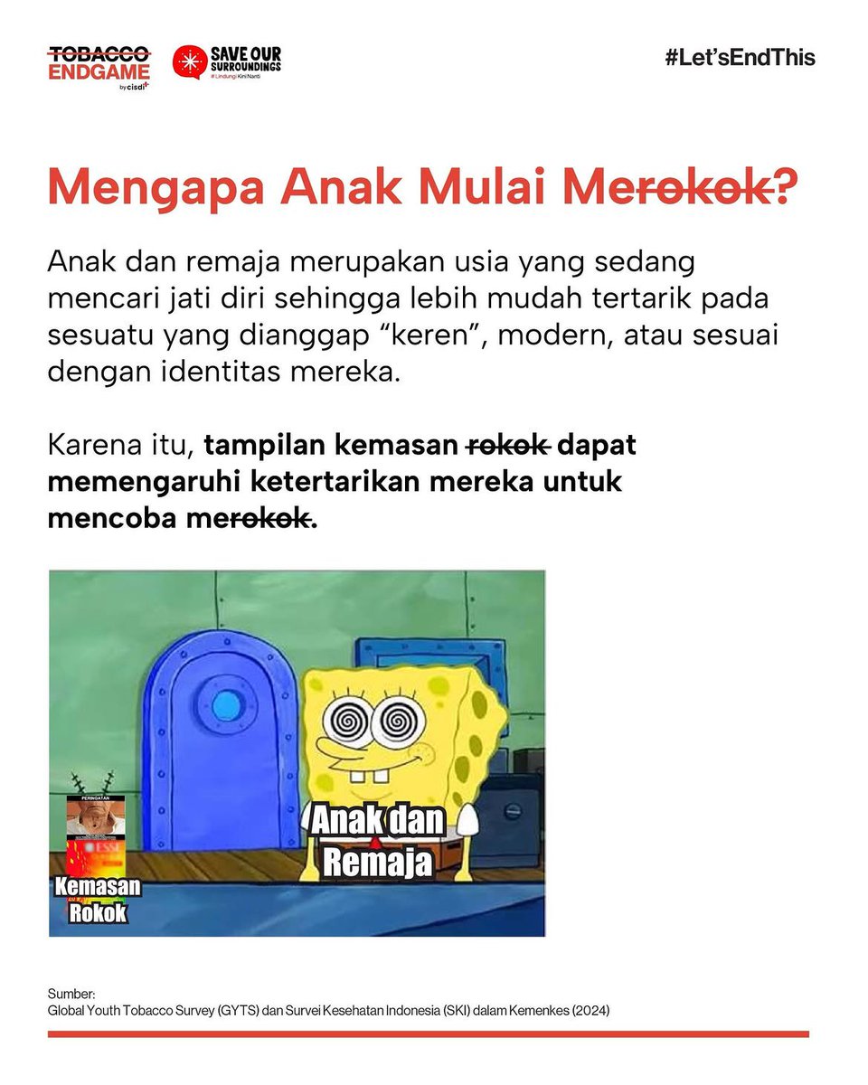 abdlrozk's tweet photo. Iya juga ya, anak2 emg gampang kepancing yg keliatan kece 😢 Save Our Surroundings https://t.co/Ps6B4t8taf