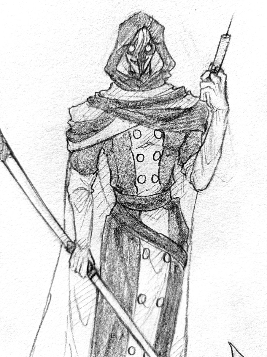 Beelud_'s tweet photo. Weapons 
#oc #thefeakcircus #doctor https://t.co/qoyD4coyoX