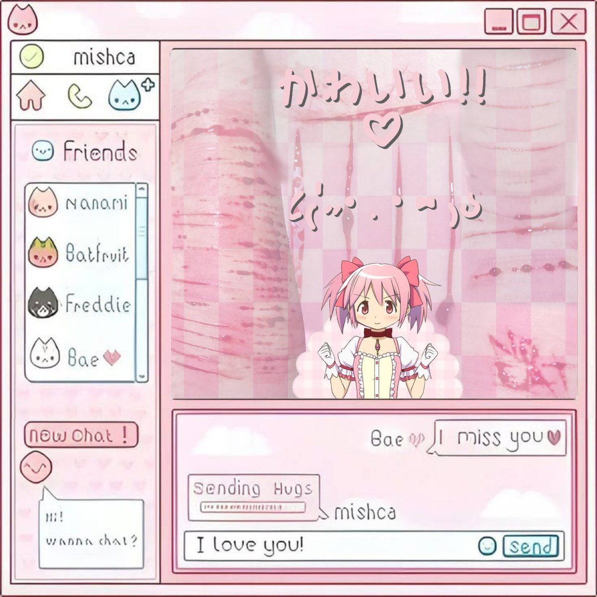aine_art's tweet photo. ૮₍'˶• . • ⑅ ₎ა 
☁︎ FALSO/Maquillaje/EFECTOS ESPECIALES. DECORACION ROSITA
☁︎ :v decoracion rosita 
#shtwtt #cuts #sh #cutecore https://t.co/HiNbS9VpYO