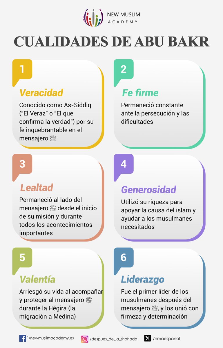 NMAespanol's tweet photo. #islam #nma #nuevosmusulmanes #musulman #islamenespanol #fe #abubakr #educacionislamica #Quran #Coran https://t.co/pqUZDkJefW