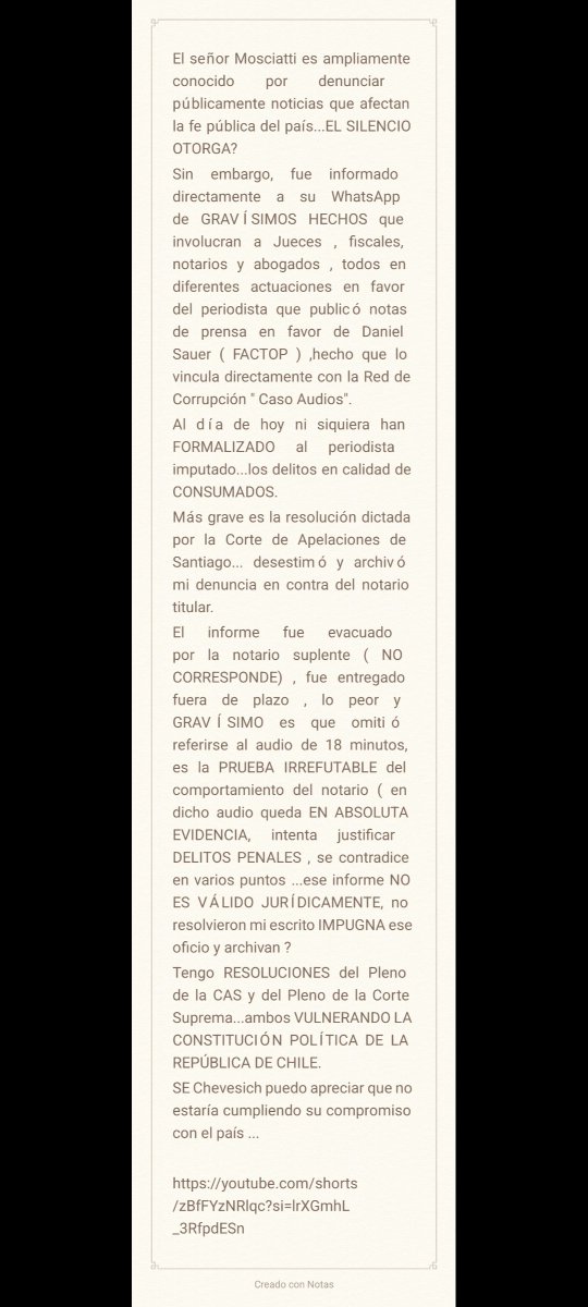 JBasesor's tweet photo. @elmostrador Por favor , avisarle que por no cumplir su juramento ante la Carta Magna , ésto es , eludir aplicar el artículo 89 ( REMOVER al Fiscal Nacional) ...hoy procede ACUSACIÓN CONSTITUCIONAL en contra del Presidente Kast.
art.52 de la CPR. https://t.co/L52TNBpc7m