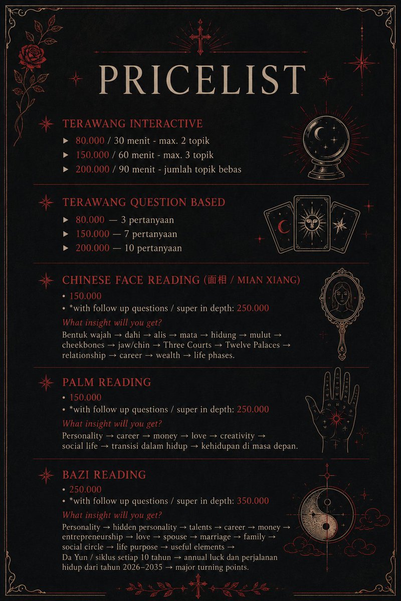 Lacy ☀ Jasa Tarot, Terawang & Energy Transfer tweet media