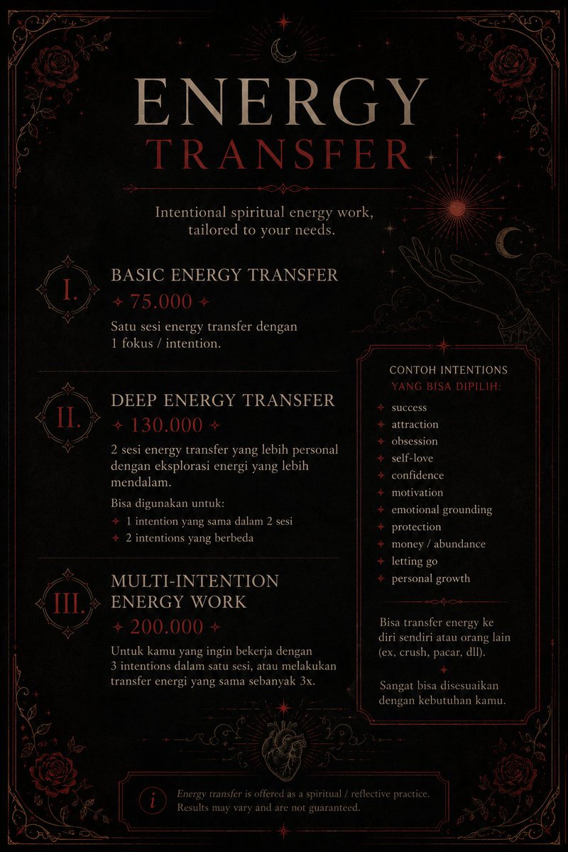 Lacy ☀ Jasa Tarot, Terawang & Energy Transfer tweet media